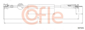 COFLE - 92.S07101 ARBORE TAHOMETRU - COFLE