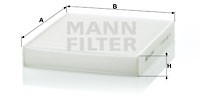 MANN-FILTER - CU 2440 FILTRU AER CABINA - MANN-FILTER