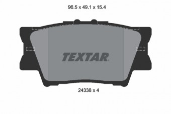 TEXTAR - 2433801TX SET PLACUTE FRANA - TEXTAR