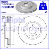 DELPHI - BG9006C DISC FRANA (LIVRABIL NUMAI PERECHE) DELPHI
