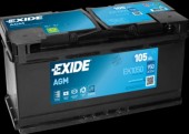 EXIDE - BATERIE EXIDE AGM 106AH 950A 392X 175X190 +DR