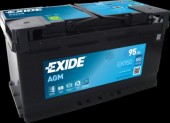 EXIDE - BATERIE EXIDE AGM 96AH 850A 353X 175X190 +DR