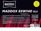 MADDOX OIL - MDX85W140GL5/20 MADDOX 85W140 GL5 20L