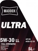 MADDOX OIL - MDXU530LL/5 MADDOX ULTRA 5W-30 LL C3 5L
