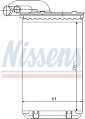 NISSENS - N73252 ^CALORIFER NISSENS