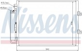 NISSENS - N940126  CONDENSATOR AC NISSENS