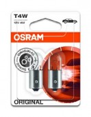 OSRAM - 3893-02B BLISTER 2 BECURI 12V4W T4W ORIGINAL OSRAM