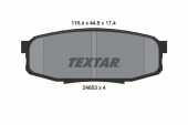 TEXTAR - 2465301TX SET PLACUTE FRANA - TEXTAR