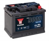 YUASA - ACUMULATOR YUASA 9000 AGM 12V 60AH 640A 243X175X190 +DR