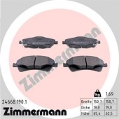 ZIMMERMANN - 24668.190.1 SET PLACUTE FRANA - ZIMMERMANN