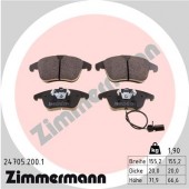 ZIMMERMANN - 24705.200.1 SET PLACUTE FRANA - ZIMMERMANN