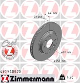 ZIMMERMANN - DISC FRANA FATA 258X22- ZIMMERMAN